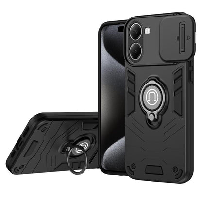Camshield Ring Holder Phone Case, For Redmi 15C 5G / 4G Global 171mm / Poco C85 4G, For Xiaomi 15T Pro 5G, For Xiaomi 15T 5G, For Xiaomi Poco C71 / Redmi A5 4G 171.7mm, For Xiaomi Poco X7 Pro