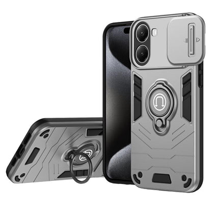 Camshield Ring Holder Phone Case, For Redmi 15C 5G / 4G Global 171mm / Poco C85 4G, For Xiaomi 15T Pro 5G, For Xiaomi 15T 5G, For Xiaomi Poco C71 / Redmi A5 4G 171.7mm, For Xiaomi Poco X7 Pro