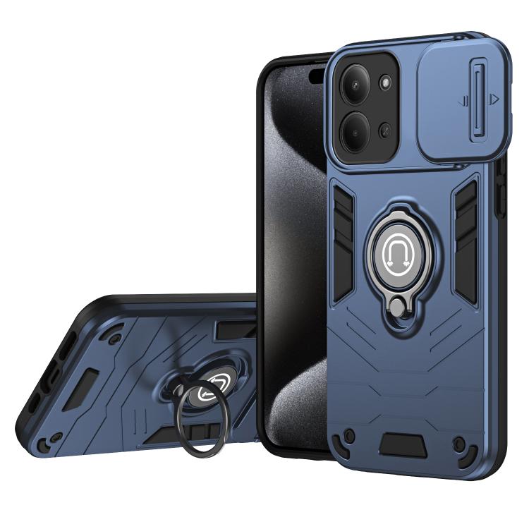 Camshield Ring Holder Phone Case, For Redmi 15C 5G / 4G Global 171mm / Poco C85 4G, For Xiaomi 15T Pro 5G, For Xiaomi 15T 5G, For Xiaomi Poco C71 / Redmi A5 4G 171.7mm, For Xiaomi Poco X7 Pro