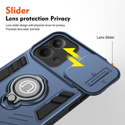 Camshield Ring Holder Phone Case, For Redmi 15C 5G / 4G Global 171mm / Poco C85 4G, For Xiaomi 15T Pro 5G, For Xiaomi 15T 5G, For Xiaomi Poco C71 / Redmi A5 4G 171.7mm, For Xiaomi Poco X7 Pro