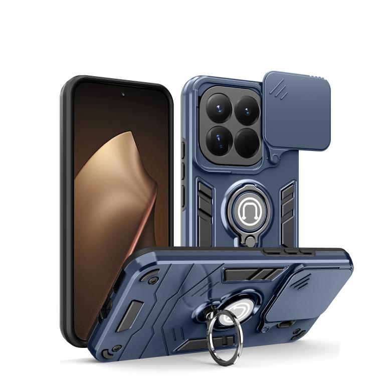 Camshield Ring Holder Phone Case, For Redmi 15C 5G / 4G Global 171mm / Poco C85 4G, For Xiaomi 15T Pro 5G, For Xiaomi 15T 5G, For Xiaomi Poco C71 / Redmi A5 4G 171.7mm, For Xiaomi Poco X7 Pro