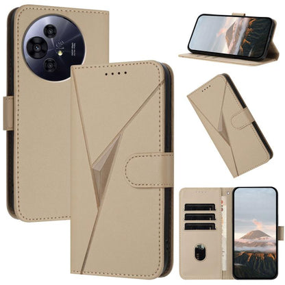Triangle Pattern Buckle Clasp Leather Phone Case, For TCL K70 5G, For TCL K70 SE T453D, For TCL K70 Power 4G, For TCL NxtPaper 70 Pro 5G, For TCL 60 SE NxtPaper 5G, For TCL 60 SE / TCL 605, For TCL 60R 5G, For TCL 503                                   ...