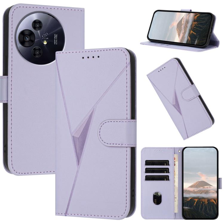 Triangle Pattern Buckle Clasp Leather Phone Case, For TCL K70 5G, For TCL K70 SE T453D, For TCL K70 Power 4G, For TCL NxtPaper 70 Pro 5G, For TCL 60 SE NxtPaper 5G, For TCL 60 SE / TCL 605, For TCL 60R 5G, For TCL 503                                   ...