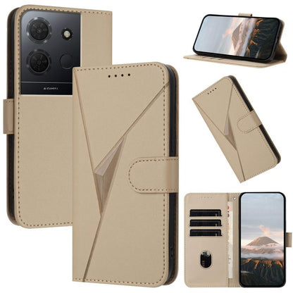 Triangle Pattern Buckle Clasp Leather Phone Case, For TCL K70 5G, For TCL K70 SE T453D, For TCL K70 Power 4G, For TCL NxtPaper 70 Pro 5G, For TCL 60 SE NxtPaper 5G, For TCL 60 SE / TCL 605, For TCL 60R 5G, For TCL 503                                   ...