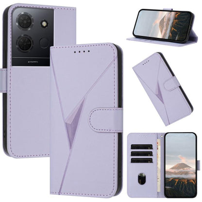 Triangle Pattern Buckle Clasp Leather Phone Case, For TCL K70 5G, For TCL K70 SE T453D, For TCL K70 Power 4G, For TCL NxtPaper 70 Pro 5G, For TCL 60 SE NxtPaper 5G, For TCL 60 SE / TCL 605, For TCL 60R 5G, For TCL 503                                   ...