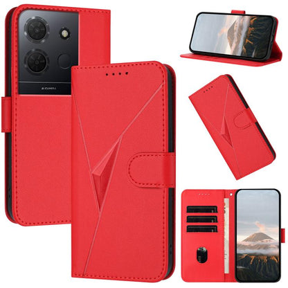Triangle Pattern Buckle Clasp Leather Phone Case, For TCL K70 5G, For TCL K70 SE T453D, For TCL K70 Power 4G, For TCL NxtPaper 70 Pro 5G, For TCL 60 SE NxtPaper 5G, For TCL 60 SE / TCL 605, For TCL 60R 5G, For TCL 503                                   ...