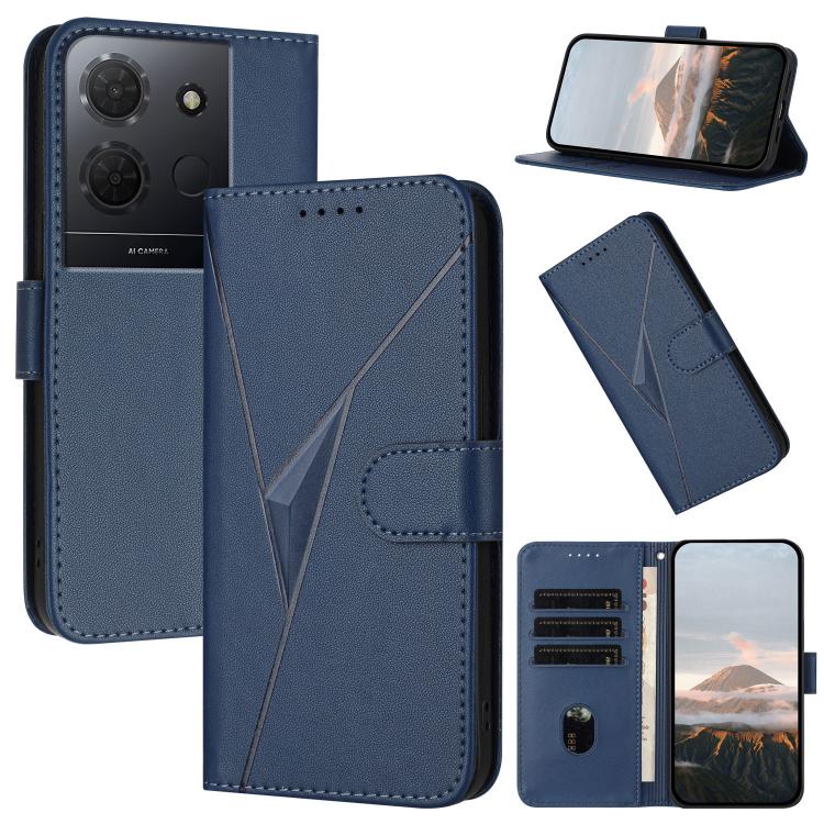 Triangle Pattern Buckle Clasp Leather Phone Case, For TCL K70 5G, For TCL K70 SE T453D, For TCL K70 Power 4G, For TCL NxtPaper 70 Pro 5G, For TCL 60 SE NxtPaper 5G, For TCL 60 SE / TCL 605, For TCL 60R 5G, For TCL 503                                   ...