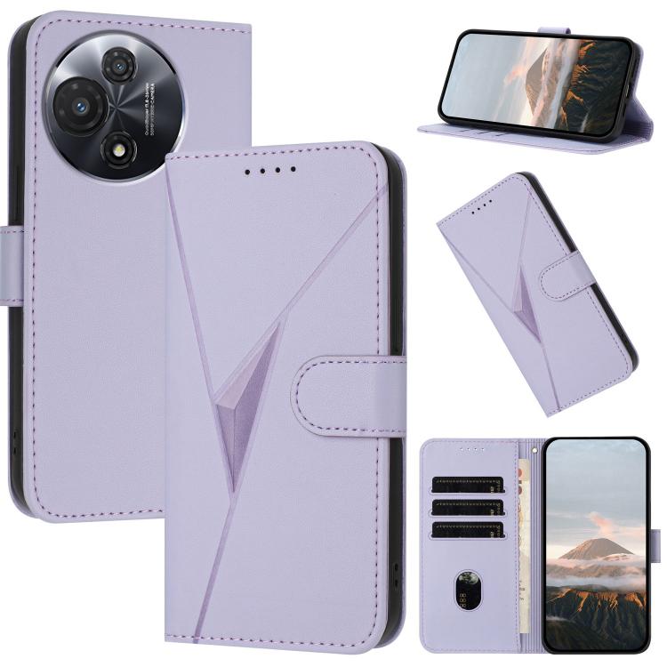 Triangle Pattern Buckle Clasp Leather Phone Case, For TCL K70 5G, For TCL K70 SE T453D, For TCL K70 Power 4G, For TCL NxtPaper 70 Pro 5G, For TCL 60 SE NxtPaper 5G, For TCL 60 SE / TCL 605, For TCL 60R 5G, For TCL 503                                   ...