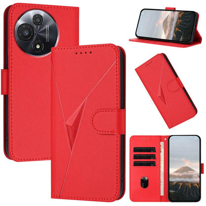 Triangle Pattern Buckle Clasp Leather Phone Case, For TCL K70 5G, For TCL K70 SE T453D, For TCL K70 Power 4G, For TCL NxtPaper 70 Pro 5G, For TCL 60 SE NxtPaper 5G, For TCL 60 SE / TCL 605, For TCL 60R 5G, For TCL 503                                   ...