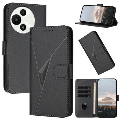Triangle Pattern Buckle Clasp Leather Phone Case, For TCL K70 5G, For TCL K70 SE T453D, For TCL K70 Power 4G, For TCL NxtPaper 70 Pro 5G, For TCL 60 SE NxtPaper 5G, For TCL 60 SE / TCL 605, For TCL 60R 5G, For TCL 503                                   ...