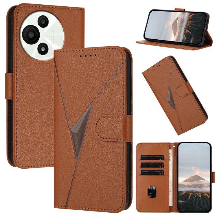 Triangle Pattern Buckle Clasp Leather Phone Case, For TCL K70 5G, For TCL K70 SE T453D, For TCL K70 Power 4G, For TCL NxtPaper 70 Pro 5G, For TCL 60 SE NxtPaper 5G, For TCL 60 SE / TCL 605, For TCL 60R 5G, For TCL 503                                   ...