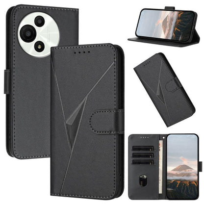 Triangle Pattern Buckle Clasp Leather Phone Case, For TCL K70 5G, For TCL K70 SE T453D, For TCL K70 Power 4G, For TCL NxtPaper 70 Pro 5G, For TCL 60 SE NxtPaper 5G, For TCL 60 SE / TCL 605, For TCL 60R 5G, For TCL 503                                   ...