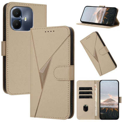 Triangle Pattern Buckle Clasp Leather Phone Case, For TCL K70 5G, For TCL K70 SE T453D, For TCL K70 Power 4G, For TCL NxtPaper 70 Pro 5G, For TCL 60 SE NxtPaper 5G, For TCL 60 SE / TCL 605, For TCL 60R 5G, For TCL 503                                   ...