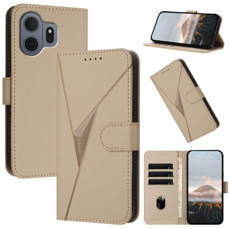 Triangle Pattern Buckle Clasp Leather Phone Case, For TCL K70 5G, For TCL K70 SE T453D, For TCL K70 Power 4G, For TCL NxtPaper 70 Pro 5G, For TCL 60 SE NxtPaper 5G, For TCL 60 SE / TCL 605, For TCL 60R 5G, For TCL 503                                   ...