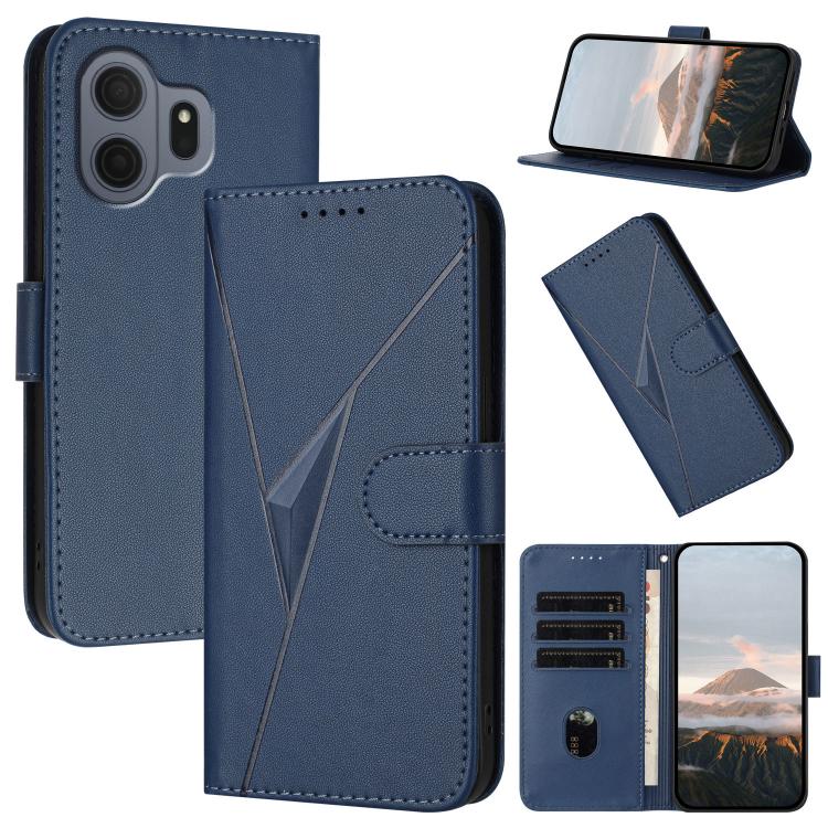 Triangle Pattern Buckle Clasp Leather Phone Case, For TCL K70 5G, For TCL K70 SE T453D, For TCL K70 Power 4G, For TCL NxtPaper 70 Pro 5G, For TCL 60 SE NxtPaper 5G, For TCL 60 SE / TCL 605, For TCL 60R 5G, For TCL 503                                   ...