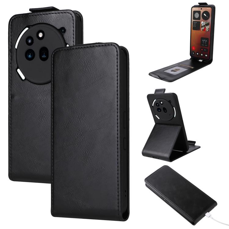 Magnetic Vertical Flip Leather Phone Case with Buckle, For Nothing Phone 4b 5G, For Nothing Phone 4a Pro, For Nothing Phone 4a, For Nothing Phone 3a Lite, For Nothing Phone 3, For Nothing Phone 3a, For Nothing Phone 3a Pro