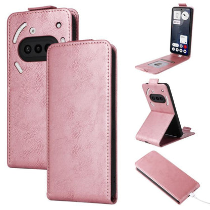 Magnetic Vertical Flip Leather Phone Case with Buckle, For Nothing Phone 4b 5G, For Nothing Phone 4a Pro, For Nothing Phone 4a, For Nothing Phone 3a Lite, For Nothing Phone 3, For Nothing Phone 3a, For Nothing Phone 3a Pro