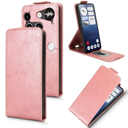 Magnetic Vertical Flip Leather Phone Case with Buckle, For Nothing Phone 4b 5G, For Nothing Phone 4a Pro, For Nothing Phone 4a, For Nothing Phone 3a Lite, For Nothing Phone 3, For Nothing Phone 3a, For Nothing Phone 3a Pro