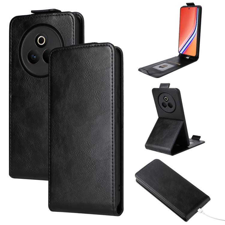 Magnetic Vertical Flip Leather Phone Case with Buckle, For Realme P3 Pro