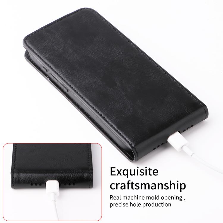 Magnetic Vertical Flip Leather Phone Case with Buckle, For Realme P3 Pro