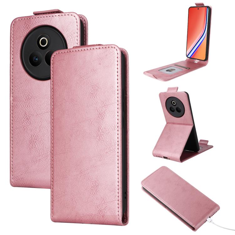 Magnetic Vertical Flip Leather Phone Case with Buckle, For Realme P3 Pro