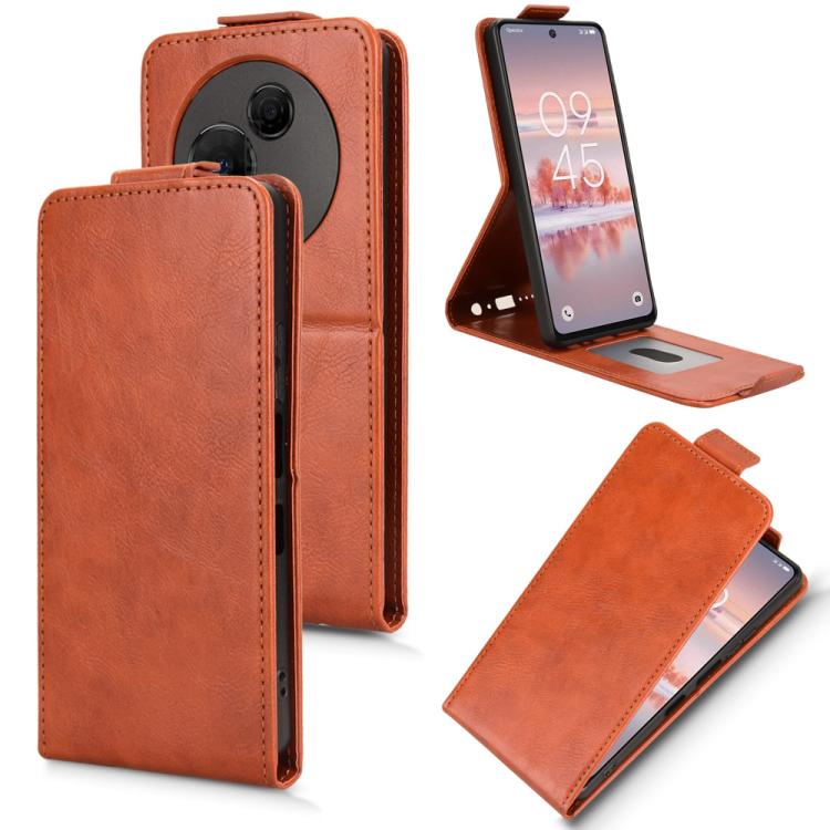 Magnetic Vertical Flip Leather Phone Case with Buckle, For TCL K70 NxtPaper 5G, For TCL K70 Power 4G / K70 4G, For TCL Nxtpaper 70 Pro 5G, For TCL K32 5G / K33 5G, For TCL NxtPaper 60 Ultra 5G, For TCL 60 SE NxtPaper 5G, For TCL 60 NxtPaper            ...