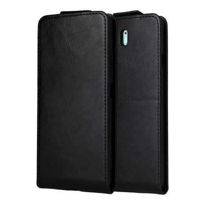 Magnetic Vertical Flip Leather Phone Case with Buckle, For Tecno Camon 40 4G