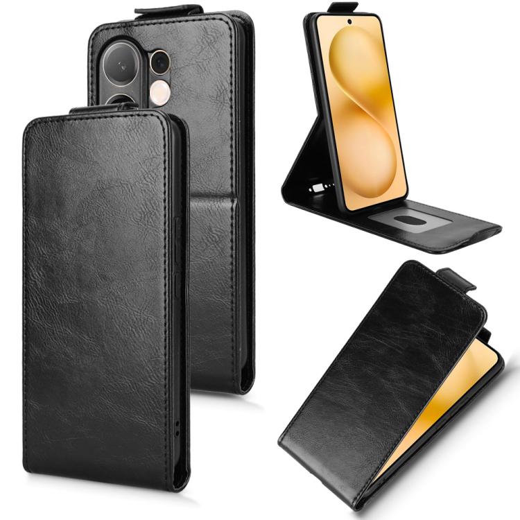 Magnetic Vertical Flip Leather Phone Case with Buckle, For vivo iQOO Z11S / V80 Lite SEA, For vivo S2 5G, For vivo T5e 4G, For vivo X300 E 5G, For vivo X300 FE 5G / S50 Pro mimi 5G, For vivo Y600 Pro 5G, For vivo T5 Pro 5G / iQOO Z11                   ...