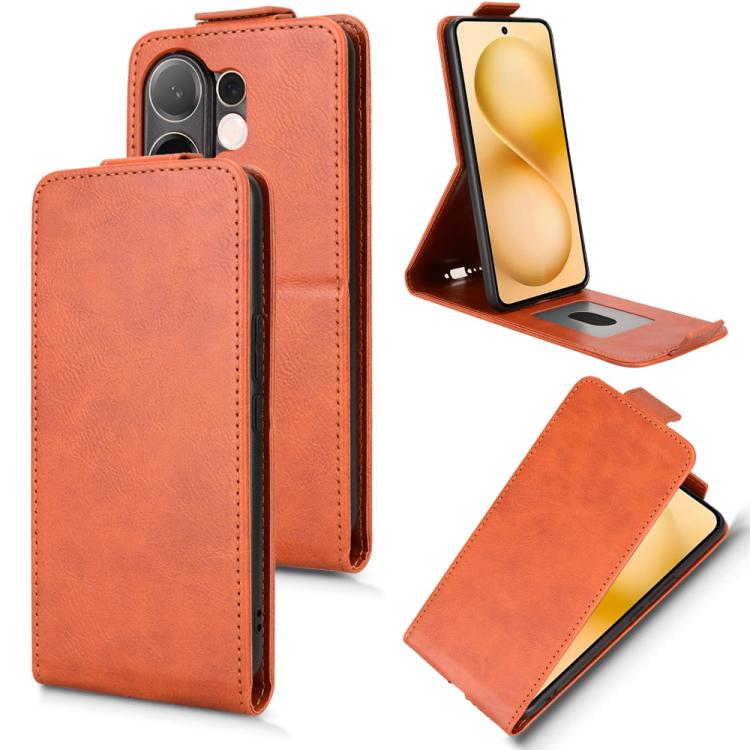 Magnetic Vertical Flip Leather Phone Case with Buckle, For vivo iQOO Z11S / V80 Lite SEA, For vivo S2 5G, For vivo T5e 4G, For vivo X300 E 5G, For vivo X300 FE 5G / S50 Pro mimi 5G, For vivo Y600 Pro 5G, For vivo T5 Pro 5G / iQOO Z11                   ...