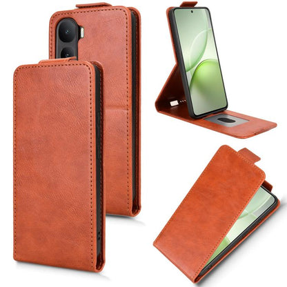 Magnetic Vertical Flip Leather Phone Case with Buckle, For vivo iQOO Z11S / V80 Lite SEA, For vivo S2 5G, For vivo T5e 4G, For vivo X300 E 5G, For vivo X300 FE 5G / S50 Pro mimi 5G, For vivo Y600 Pro 5G, For vivo T5 Pro 5G / iQOO Z11                   ...