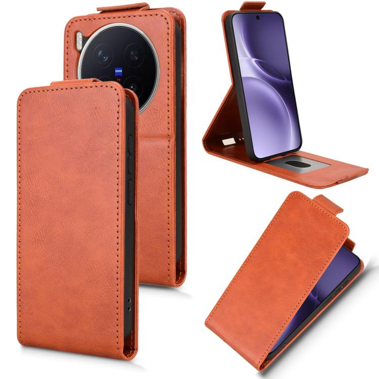 Magnetic Vertical Flip Leather Phone Case with Buckle, For vivo iQOO Z11S / V80 Lite SEA, For vivo S2 5G, For vivo T5e 4G, For vivo X300 E 5G, For vivo X300 FE 5G / S50 Pro mimi 5G, For vivo Y600 Pro 5G, For vivo T5 Pro 5G / iQOO Z11                   ...