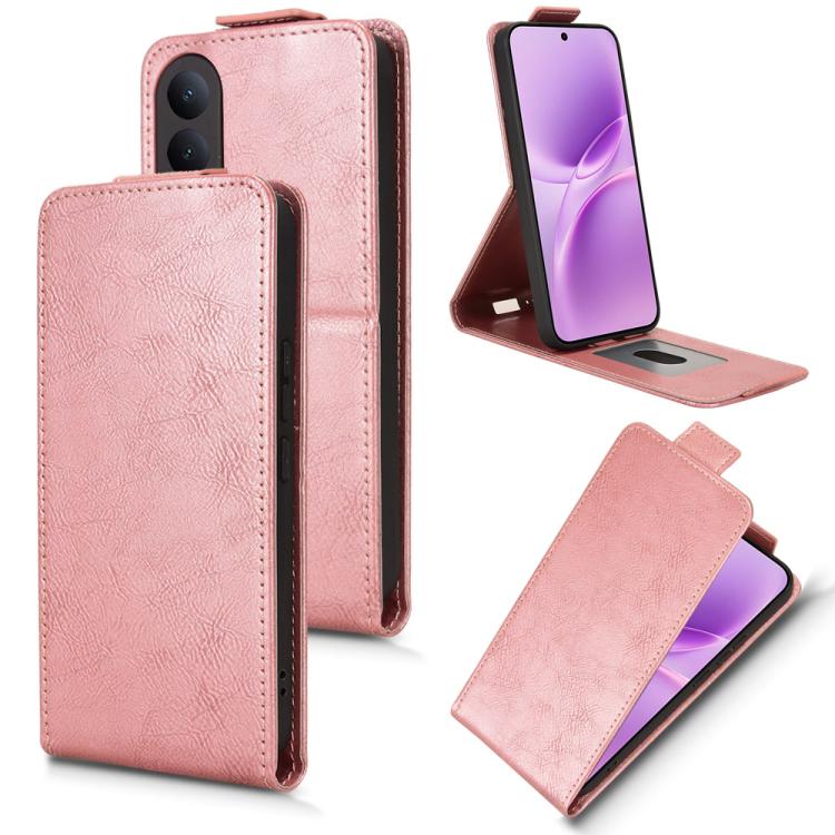 Magnetic Vertical Flip Leather Phone Case with Buckle, For vivo iQOO Z11S / V80 Lite SEA, For vivo S2 5G, For vivo T5e 4G, For vivo X300 E 5G, For vivo X300 FE 5G / S50 Pro mimi 5G, For vivo Y600 Pro 5G, For vivo T5 Pro 5G / iQOO Z11                   ...