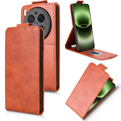 Magnetic Vertical Flip Leather Phone Case with Buckle, For vivo iQOO Z11S / V80 Lite SEA, For vivo S2 5G, For vivo T5e 4G, For vivo X300 E 5G, For vivo X300 FE 5G / S50 Pro mimi 5G, For vivo Y600 Pro 5G, For vivo T5 Pro 5G / iQOO Z11                   ...