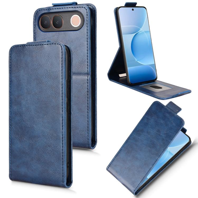 Magnetic Vertical Flip Leather Phone Case with Buckle, For vivo iQOO Z11S / V80 Lite SEA, For vivo S2 5G, For vivo T5e 4G, For vivo X300 E 5G, For vivo X300 FE 5G / S50 Pro mimi 5G, For vivo Y600 Pro 5G, For vivo T5 Pro 5G / iQOO Z11                   ...