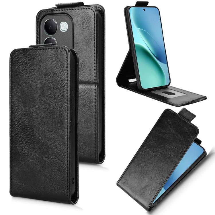 Magnetic Vertical Flip Leather Phone Case with Buckle, For vivo iQOO Z11S / V80 Lite SEA, For vivo S2 5G, For vivo T5e 4G, For vivo X300 E 5G, For vivo X300 FE 5G / S50 Pro mimi 5G, For vivo Y600 Pro 5G, For vivo T5 Pro 5G / iQOO Z11                   ...