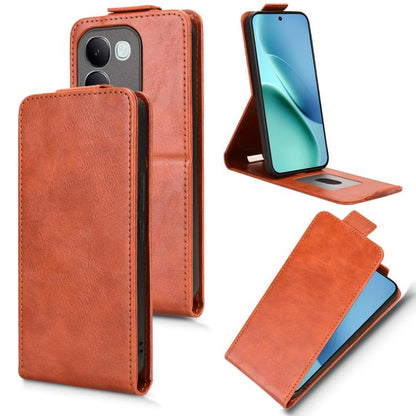 Magnetic Vertical Flip Leather Phone Case with Buckle, For vivo iQOO Z11S / V80 Lite SEA, For vivo S2 5G, For vivo T5e 4G, For vivo X300 E 5G, For vivo X300 FE 5G / S50 Pro mimi 5G, For vivo Y600 Pro 5G, For vivo T5 Pro 5G / iQOO Z11                   ...