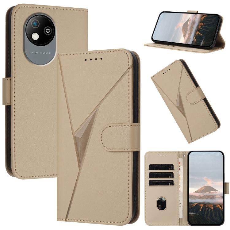 Triangle Pattern Buckle Clasp Leather Phone Case, For ZTE Kantan Sumaho 4 A402ZT, For ZTE Voyage 40, For ZTE Fresh 50, For ZTE Voyage 41 5G, For ZTE Blade A35e 4G, For ZTE Blade A35e Brazil, For ZTE Blade A35e Global, For ZTE nubia Music 2             ...