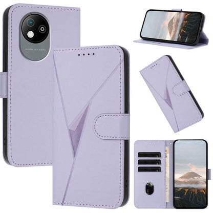 Triangle Pattern Buckle Clasp Leather Phone Case, For ZTE Kantan Sumaho 4 A402ZT, For ZTE Voyage 40, For ZTE Fresh 50, For ZTE Voyage 41 5G, For ZTE Blade A35e 4G, For ZTE Blade A35e Brazil, For ZTE Blade A35e Global, For ZTE nubia Music 2             ...