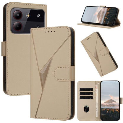 Triangle Pattern Buckle Clasp Leather Phone Case, For ZTE nubia Z60 Ultra, For ZTE Blade A54, For ZTE Blade A73 4G / Blade V50 Design 4G, For ZTE Blade A73 5G, For ZTE Blade V50 Vita, For ZTE Blade A33s, For ZTE Blade A53 Pro, For ZTE Blade A72s       ...
