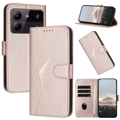 Triangle Pattern Buckle Clasp Leather Phone Case, For ZTE nubia Z60 Ultra, For ZTE Blade A54, For ZTE Blade A73 4G / Blade V50 Design 4G, For ZTE Blade A73 5G, For ZTE Blade V50 Vita, For ZTE Blade A33s, For ZTE Blade A53 Pro, For ZTE Blade A72s       ...