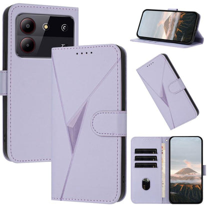 Triangle Pattern Buckle Clasp Leather Phone Case, For ZTE nubia Z60 Ultra, For ZTE Blade A54, For ZTE Blade A73 4G / Blade V50 Design 4G, For ZTE Blade A73 5G, For ZTE Blade V50 Vita, For ZTE Blade A33s, For ZTE Blade A53 Pro, For ZTE Blade A72s       ...