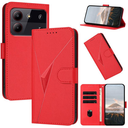 Triangle Pattern Buckle Clasp Leather Phone Case, For ZTE nubia Z60 Ultra, For ZTE Blade A54, For ZTE Blade A73 4G / Blade V50 Design 4G, For ZTE Blade A73 5G, For ZTE Blade V50 Vita, For ZTE Blade A33s, For ZTE Blade A53 Pro, For ZTE Blade A72s       ...