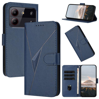 Triangle Pattern Buckle Clasp Leather Phone Case, For ZTE nubia Z60 Ultra, For ZTE Blade A54, For ZTE Blade A73 4G / Blade V50 Design 4G, For ZTE Blade A73 5G, For ZTE Blade V50 Vita, For ZTE Blade A33s, For ZTE Blade A53 Pro, For ZTE Blade A72s       ...