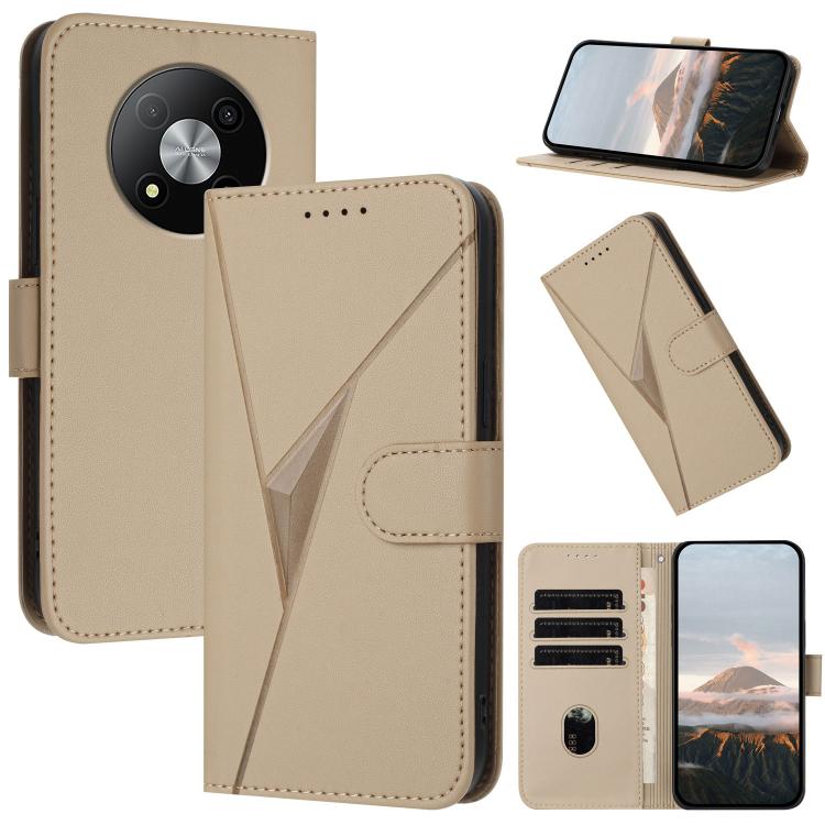 Triangle Pattern Buckle Clasp Leather Phone Case, For ZTE nubia Z60 Ultra, For ZTE Blade A54, For ZTE Blade A73 4G / Blade V50 Design 4G, For ZTE Blade A73 5G, For ZTE Blade V50 Vita, For ZTE Blade A33s, For ZTE Blade A53 Pro, For ZTE Blade A72s       ...