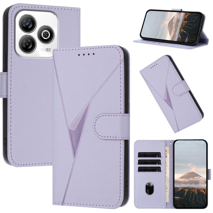 Triangle Pattern Buckle Clasp Leather Phone Case, For ZTE Blade V70, For ZTE Blade V60 Design, For ZTE Blade A75 5G / Nubia Focus, For ZTE Blade A75 4G, For ZTE nubia Z60S Pro, For ZTE Blade A55 / A35, For ZTE Axon 60                                   ...