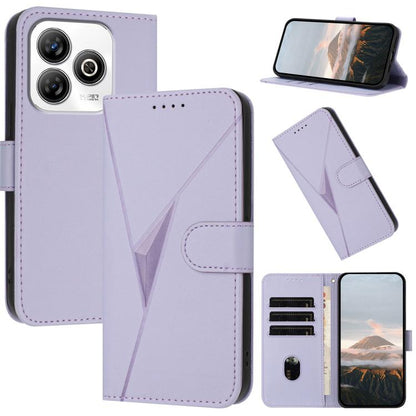Triangle Pattern Buckle Clasp Leather Phone Case, For ZTE Blade V70, For ZTE Blade V60 Design, For ZTE Blade A75 5G / Nubia Focus, For ZTE Blade A75 4G, For ZTE nubia Z60S Pro, For ZTE Blade A55 / A35, For ZTE Axon 60                                   ...