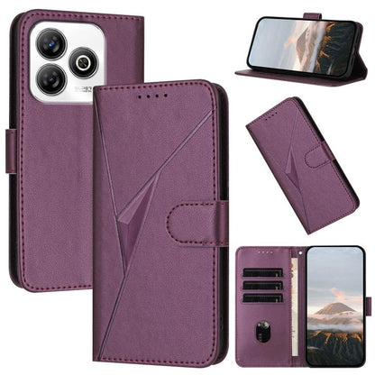 Triangle Pattern Buckle Clasp Leather Phone Case, For ZTE Blade V70, For ZTE Blade V60 Design, For ZTE Blade A75 5G / Nubia Focus, For ZTE Blade A75 4G, For ZTE nubia Z60S Pro, For ZTE Blade A55 / A35, For ZTE Axon 60                                   ...
