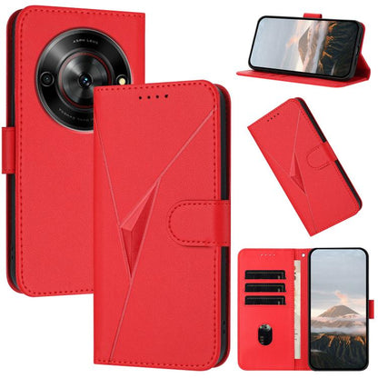 Triangle Pattern Buckle Clasp Leather Phone Case, For ZTE Blade V70, For ZTE Blade V60 Design, For ZTE Blade A75 5G / Nubia Focus, For ZTE Blade A75 4G, For ZTE nubia Z60S Pro, For ZTE Blade A55 / A35, For ZTE Axon 60                                   ...