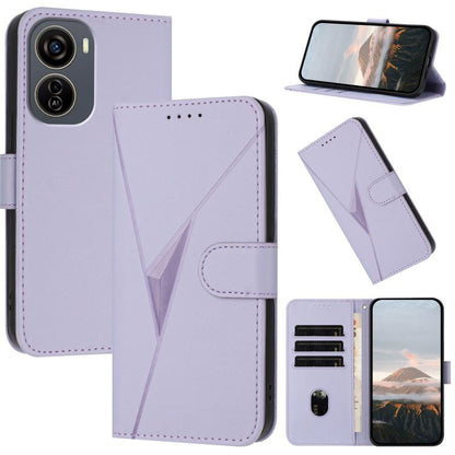 Triangle Pattern Buckle Clasp Leather Phone Case, For ZTE Blade V70, For ZTE Blade V60 Design, For ZTE Blade A75 5G / Nubia Focus, For ZTE Blade A75 4G, For ZTE nubia Z60S Pro, For ZTE Blade A55 / A35, For ZTE Axon 60                                   ...