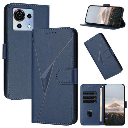 Triangle Pattern Buckle Clasp Leather Phone Case, For ZTE nubia Z60 Ultra, For ZTE Blade A54, For ZTE Blade A73 4G / Blade V50 Design 4G, For ZTE Blade A73 5G, For ZTE Blade V50 Vita, For ZTE Blade A33s, For ZTE Blade A53 Pro, For ZTE Blade A72s       ...
